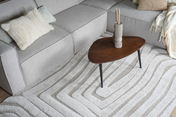Vloerkleed Lima Beige 240 x 340 cm - Afbeelding 3