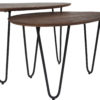 Salontafel Fabio - Espresso Mangohout - Set van 2 - Afbeelding 2