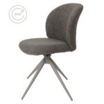 Eetkamerstoel Cosmo - Bouclé - Brown