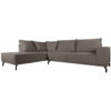 Hoekbank Ron Boucle Brown 15 - Links - Afbeelding 2