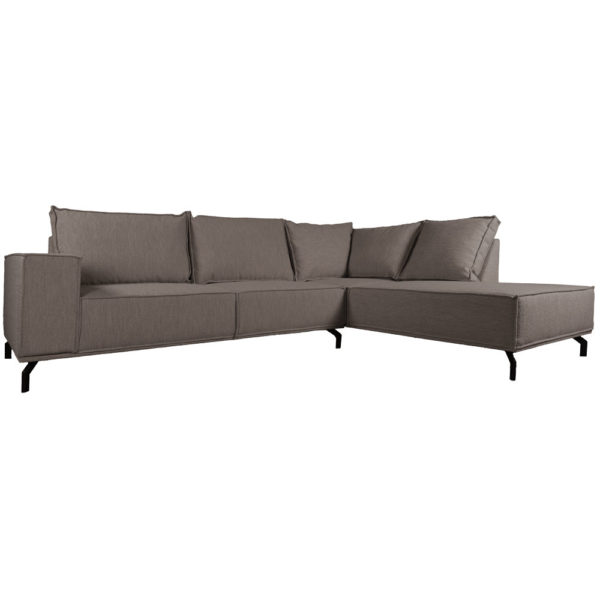 Hoekbank Ron Boucle Brown 15 - Rechts - Afbeelding 2