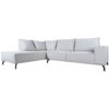 Hoekbank Ron Boucle Champagne 186 - Links - Afbeelding 2