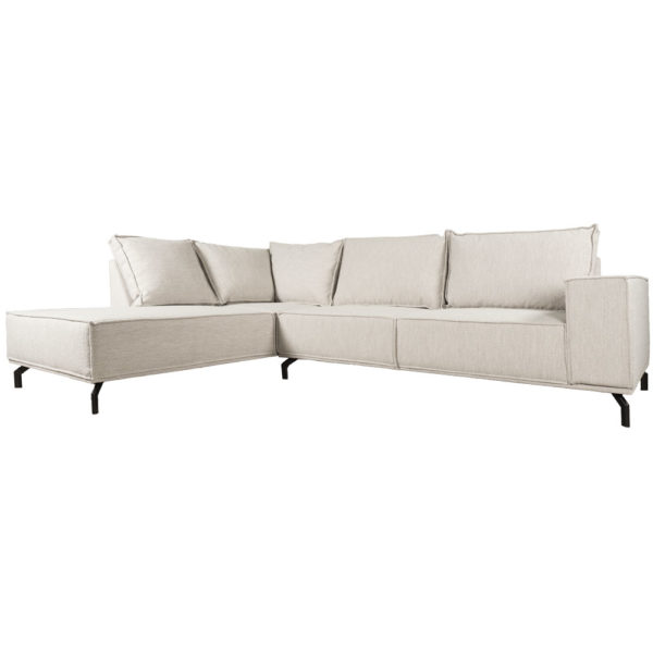 Hoekbank Ron Boucle Natural 01 - Links - Afbeelding 2