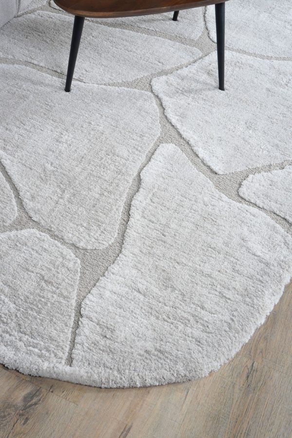 Vloerkleed Macy Beige - Rounded Corners 160 x 230 cm - Afbeelding 2