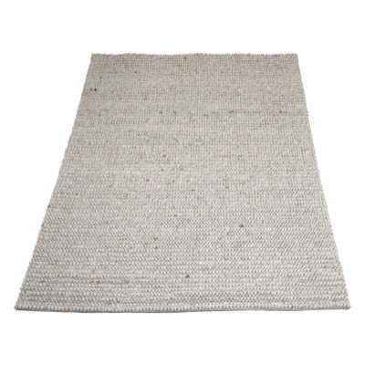 Vloerkleed Nieuw Zeeland Licht Beige 240 x 340 cm