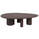 Salontafel Amir 140 x 80 cm - Espresso Mangohout
