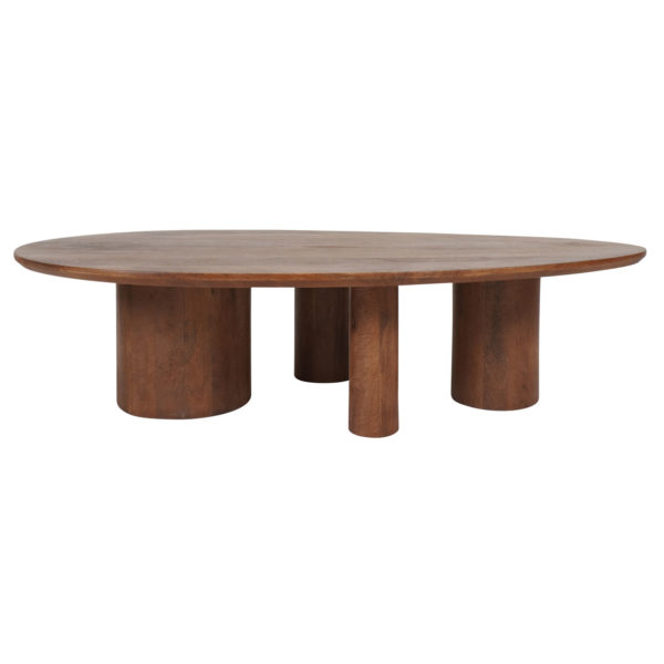 Salontafel Amir 140 x 80 cm - Mangohout - Afbeelding 2