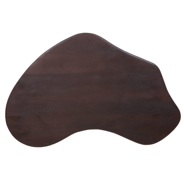 Salontafel Zina 107 x 80 cm - Espresso Mangohout - Afbeelding 4