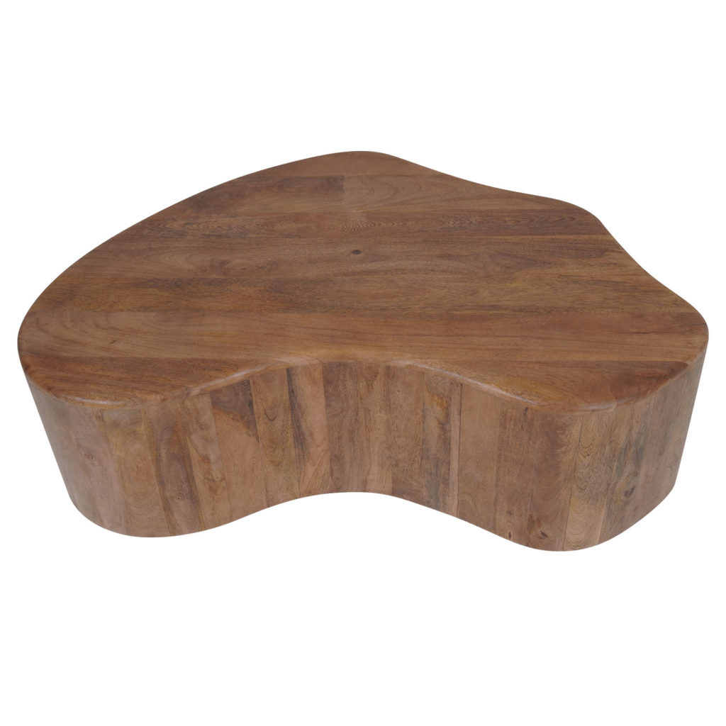 Salontafel Zina 107 x 80 cm - Mangohout - Afbeelding 2