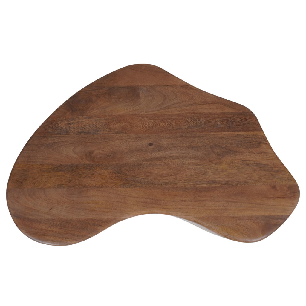 Salontafel Zina 107 x 80 cm - Mangohout - Afbeelding 3