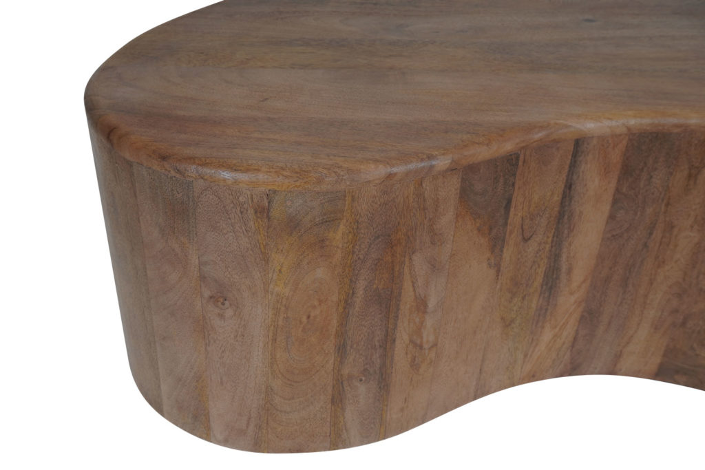 Salontafel Zina 107 x 80 cm - Mangohout - Afbeelding 5