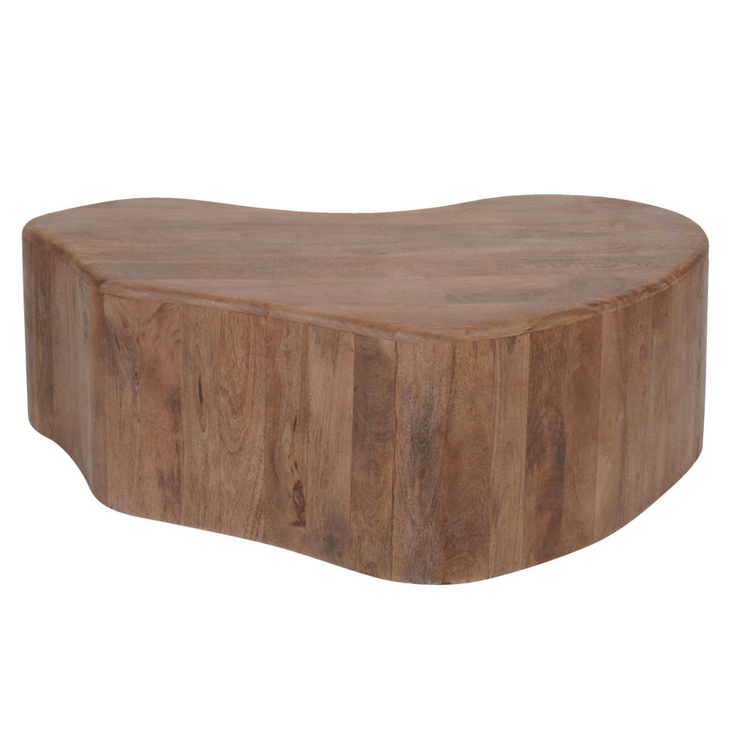 Salontafel Zina 107 x 80 cm - Mangohout - Afbeelding 4