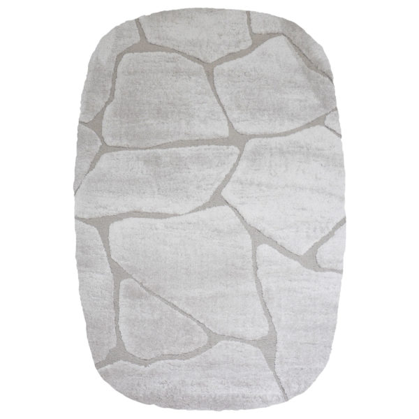 Vloerkleed Macy Beige - Rounded Corners 160 x 230 cm