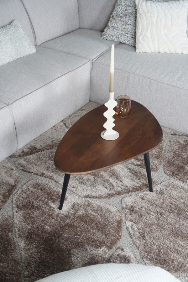 Vloerkleed Macy Bruin 240 x 340 cm - Afbeelding 2