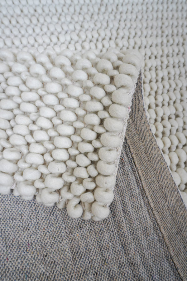 Vloerkleed Nieuw Zeeland Wit 200 x 280 cm - Afbeelding 2