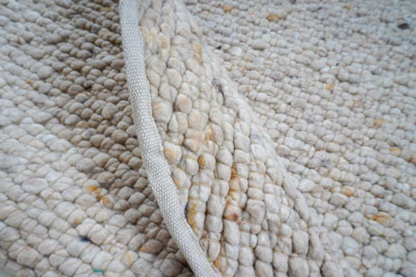 Vloerkleed Steve Beige Rond ø200 cm - Afbeelding 2