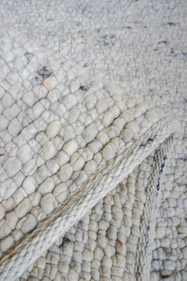 Vloerkleed Steve Licht Grijs 200 x 280 cm - Afbeelding 2