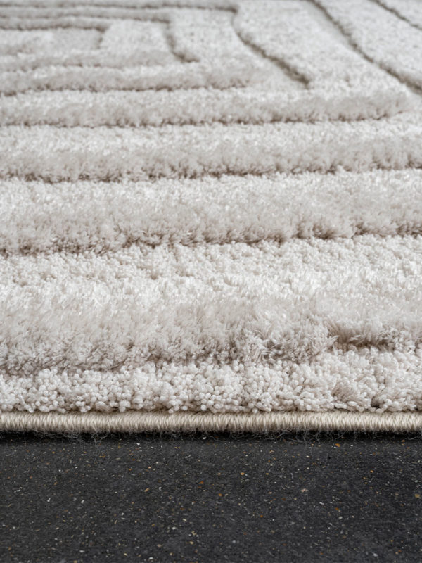 Vloerkleed Lima Creme 240 x 340 cm - Afbeelding 4