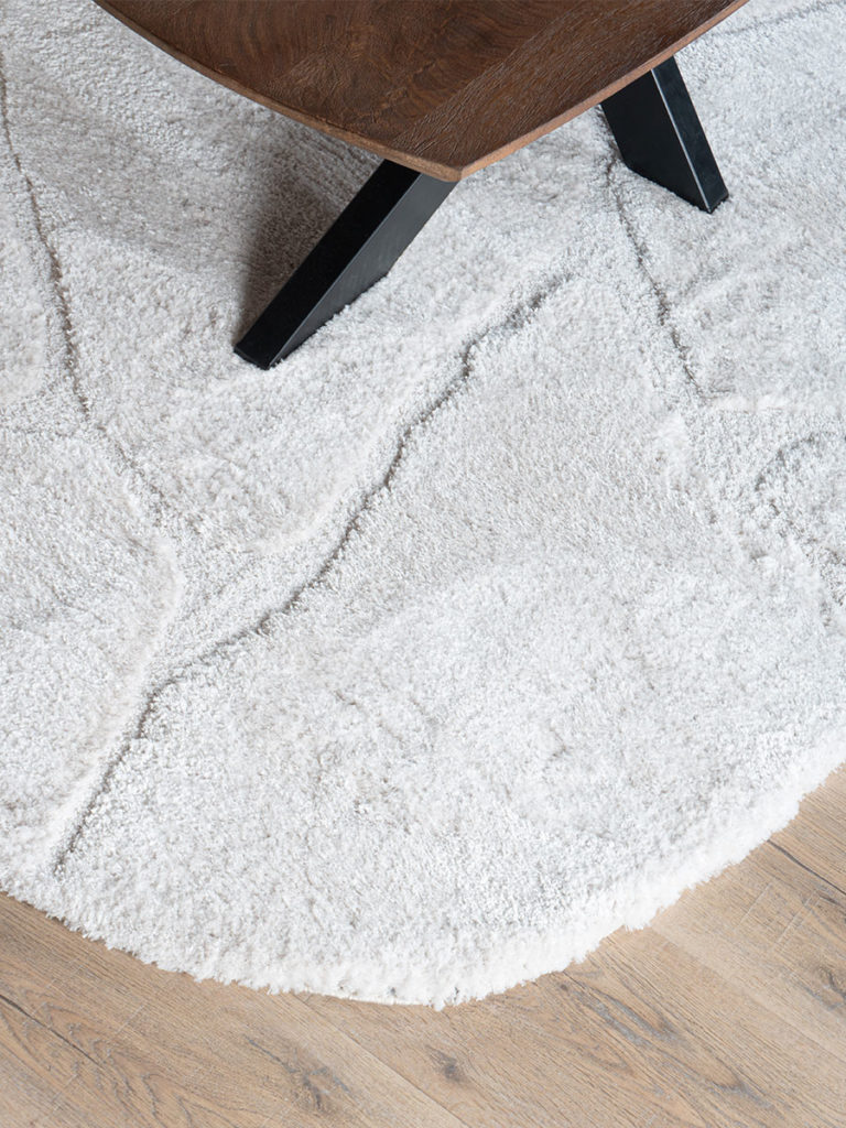 Vloerkleed Macy Creme - Rounded Corners 160 x 230 cm - Afbeelding 5