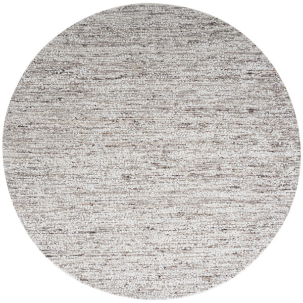Vloerkleed Mica Naturel/Brown Rond ø160 cm