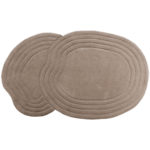 Wasbaar Vloerkleed Zayn - Taupe 160 x 230 cm