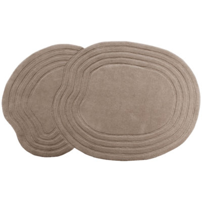 Wasbaar Vloerkleed Zayn - Taupe 160 x 230 cm