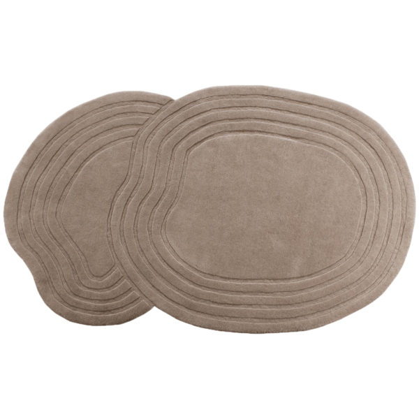 Wasbaar Vloerkleed Zayn - Taupe 160 x 230 cm