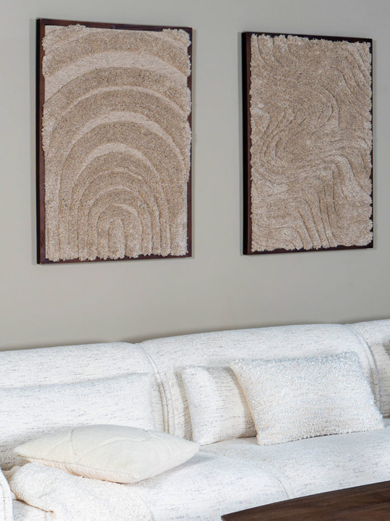 Wanddecoratie Demi - Wool Hanging 70 x 100 cm - Afbeelding 2