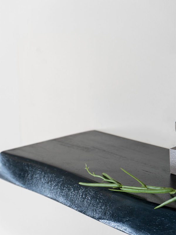 Wandplank Pure Zwart Mangohout 60 cm - Afbeelding 3