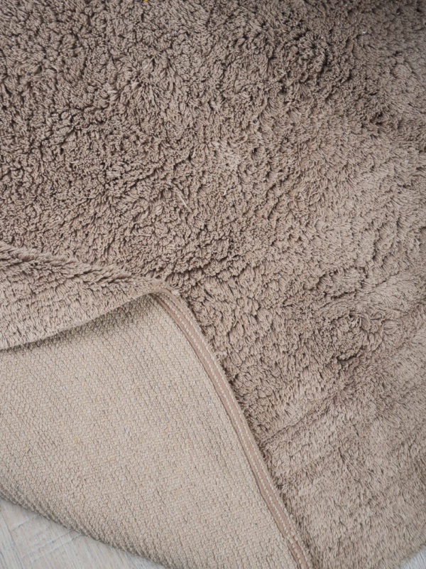 Wasbaar Vloerkleed Bodi - Taupe 160 x 230 cm - Afbeelding 3
