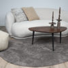 Wasbaar Vloerkleed Beach - Grey 140 x 200 cm - Afbeelding 2