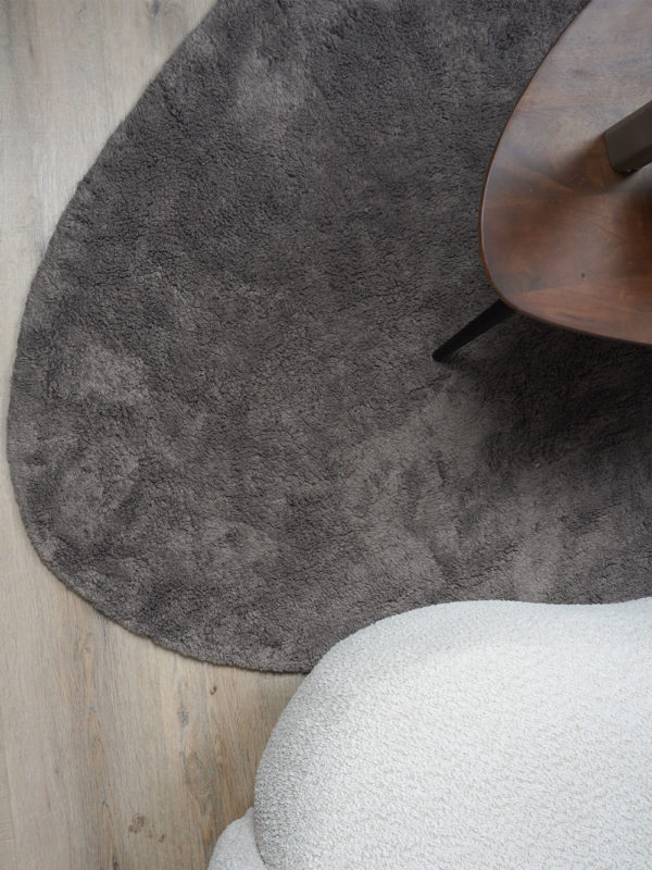 Wasbaar Vloerkleed Beach - Grey 140 x 200 cm - Afbeelding 3