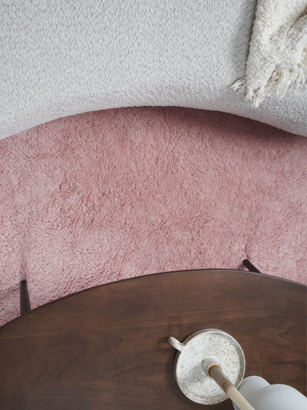 Wasbaar Vloerkleed Bodi - Pink 140 x 200 cm - Afbeelding 3