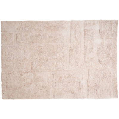 Wasbaar Vloerkleed Bibi - Beige 140 x 200 cm