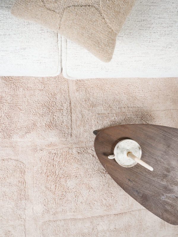 Wasbaar Vloerkleed Bibi - Beige 160 x 230 cm - Afbeelding 2
