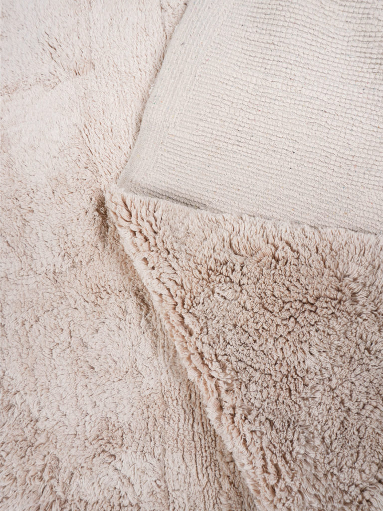 Wasbaar Vloerkleed Bibi - Beige 140 x 200 cm - Afbeelding 3