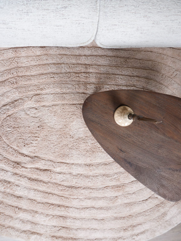Wasbaar Vloerkleed Oliver - Beige 140 x 200 cm - Afbeelding 2