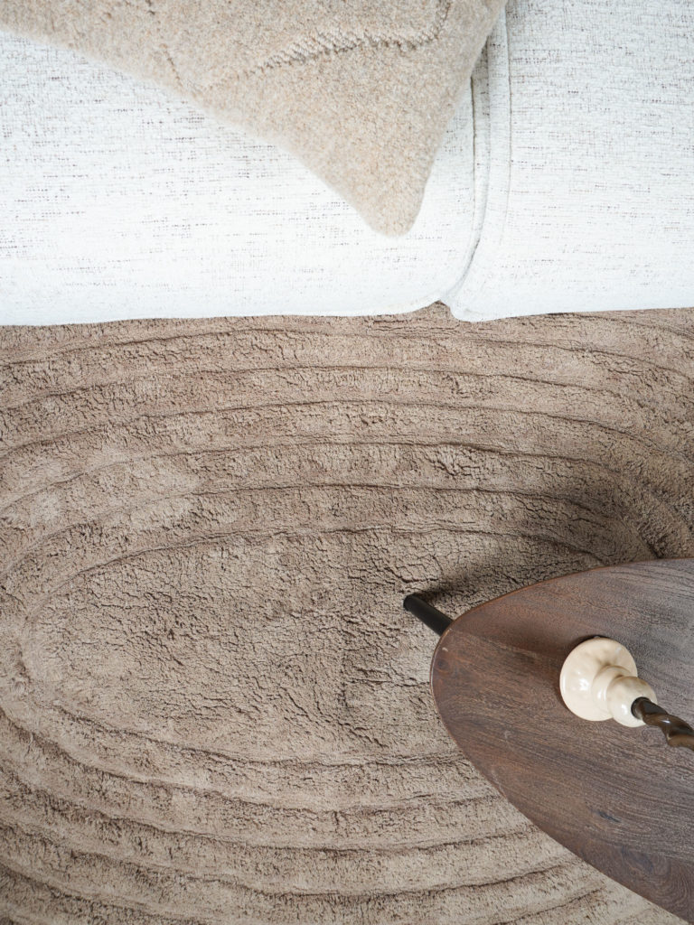 Wasbaar Vloerkleed Oliver - Taupe 160 x 230 cm - Afbeelding 2