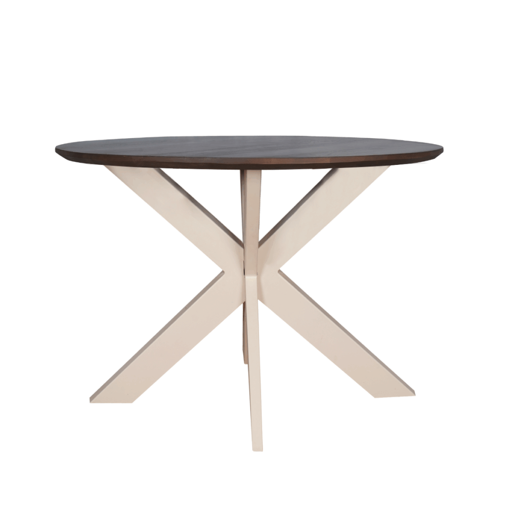 Dining table Madison Walnut | 130 cm | Leg Sand
