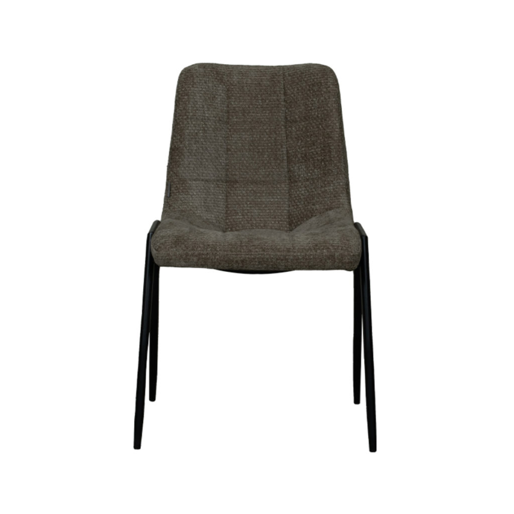 LABEL51 Eetkamerstoel Noor - Hunter - Elite - Black Frame - Afbeelding 2