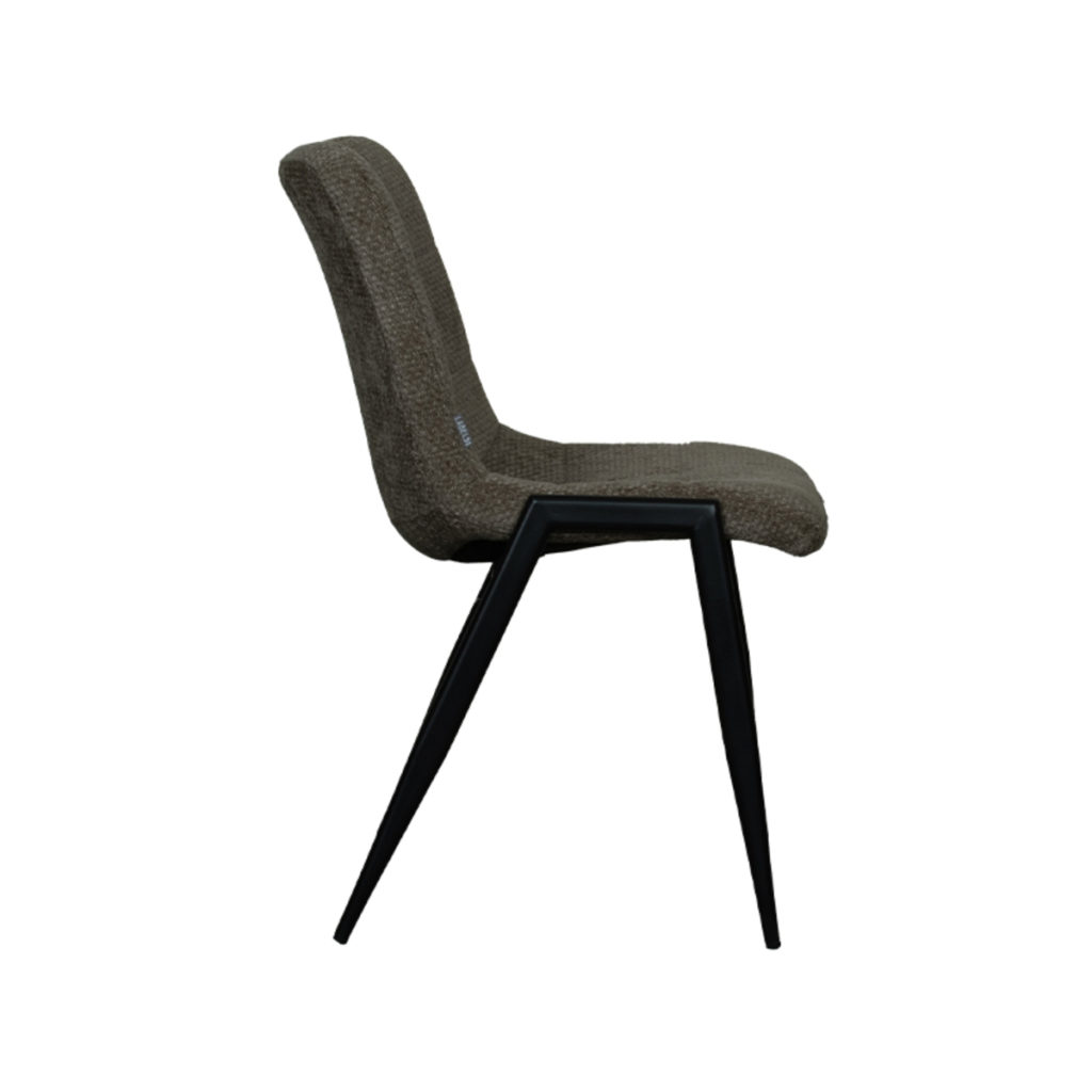 LABEL51 Eetkamerstoel Noor - Hunter - Elite - Black Frame - Afbeelding 3