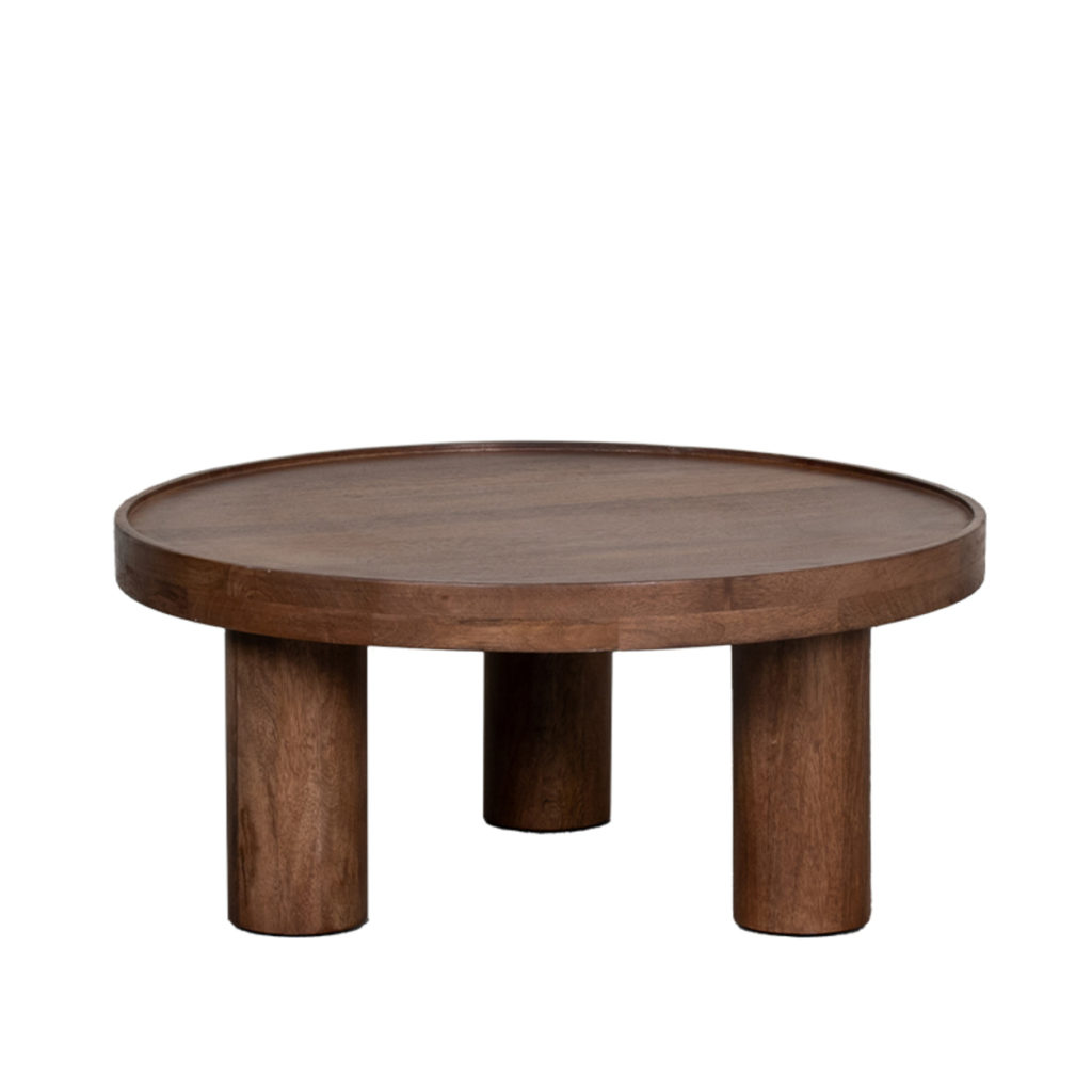 LABEL51 Salontafel Elly - Nature - Mangohout - 70 cm - Afbeelding 2