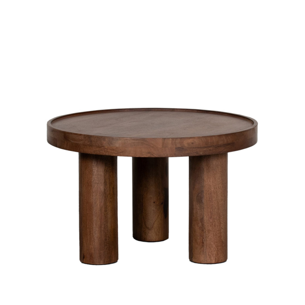 LABEL51 Salontafel Elly - Nature - Mangohout - 60 cm - Afbeelding 2