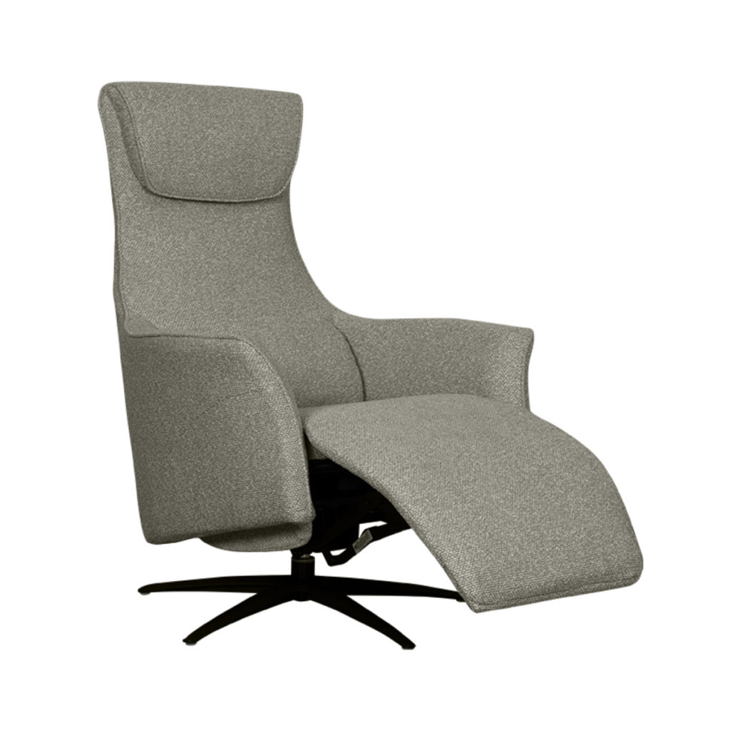LABEL51 Fauteuil Lund - Truffel grijs - Boucle - One Size - Afbeelding 3
