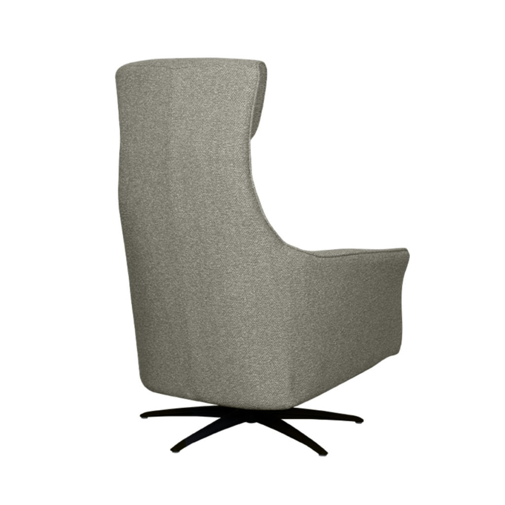 LABEL51 Fauteuil Lund - Truffel grijs - Boucle - One Size - Afbeelding 6