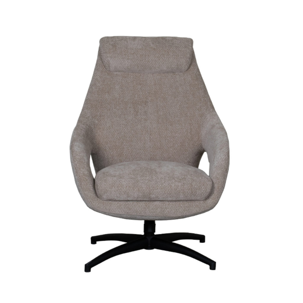 LABEL51 Fauteuil Maxwell - Clay - Elite - One Size - Afbeelding 4
