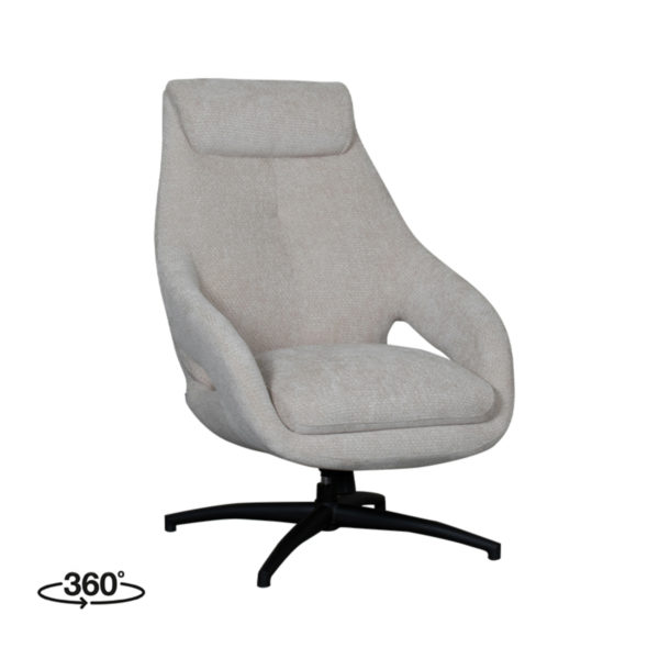 LABEL51 Fauteuil Maxwell - Naturel - Elite - One Size - Afbeelding 2