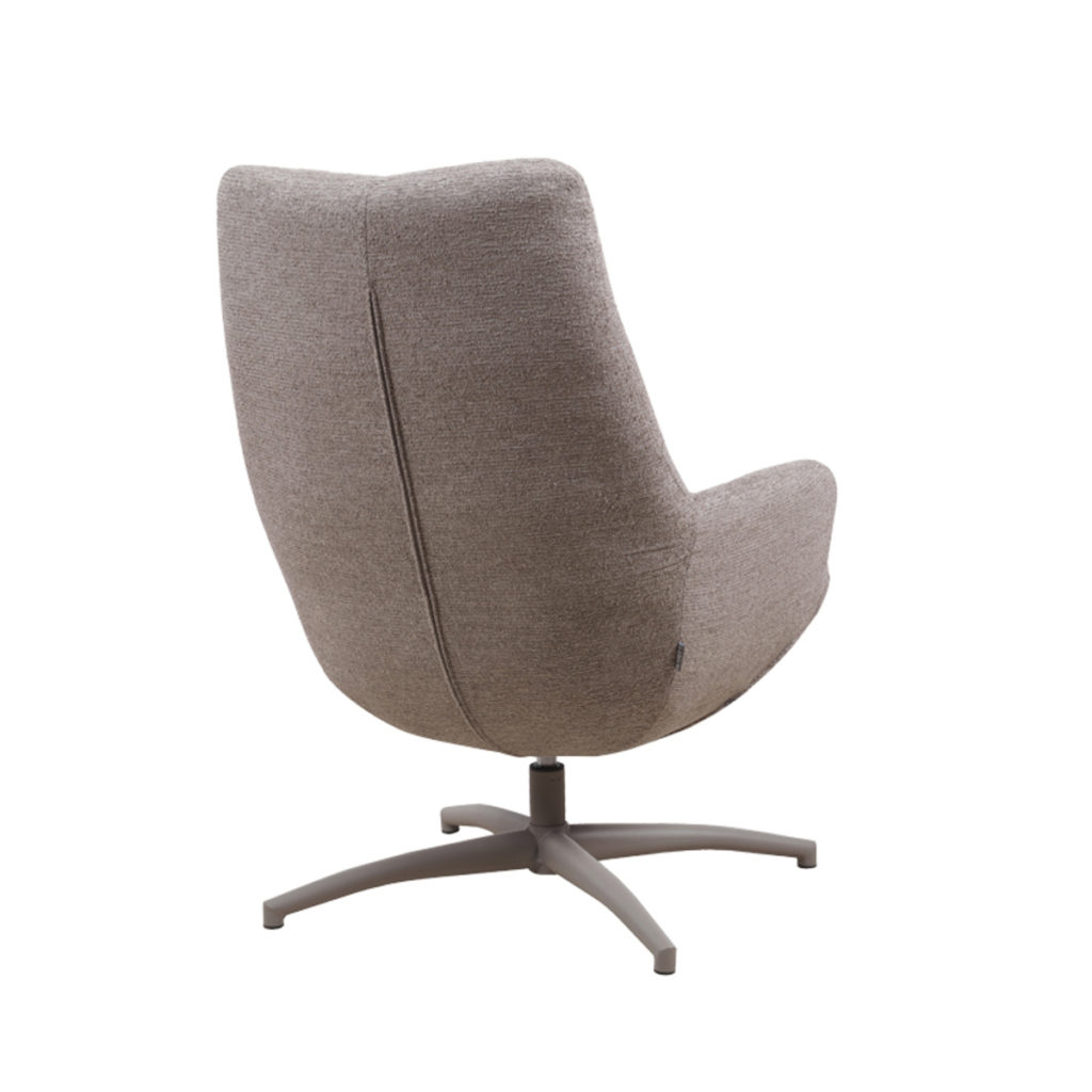 LABEL51 Fauteuil Winston - Taupe - Canyon - One Size - Afbeelding 5