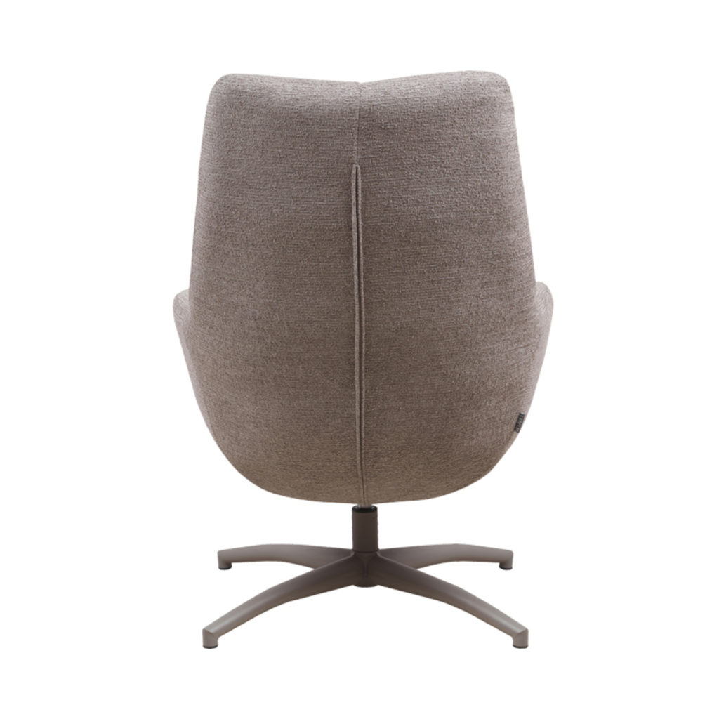 LABEL51 Fauteuil Winston - Taupe - Canyon - One Size - Afbeelding 6