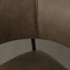 LABEL51 Eetkamerstoel Luuk - Moss - Micro Suede - Black Frame - Afbeelding 5